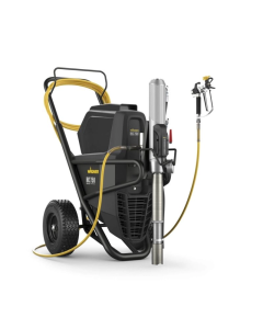 Pompa airless Wagner HeavyCoat 750 E Spraypack CART putere 3,1 kW 230V presiune max 250 bar debit 6 l/min lungime furtun 15 m