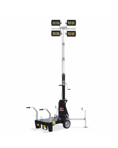 Turn de lumina GENMAC Minerva TM6 4x160W LED 81400 lumeni, trailer tractare lenta neomologabil