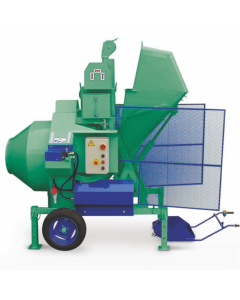 Betoniera cu automatizare BIR 500E, motor 400V, 4,1 kW, 500 l, 10 m³/h