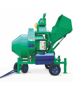 Betoniera cu automatizare BIR 1500ECV motor 400V 11,25 kW 1500 l 29 m³/h contor apa vibrator bena