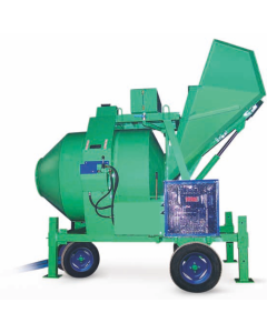 Betoniera cu automatizare BIR 1250DECV,Diesel 19 kW 1250 l 24 m³/h pornire electrica, vibrator bena