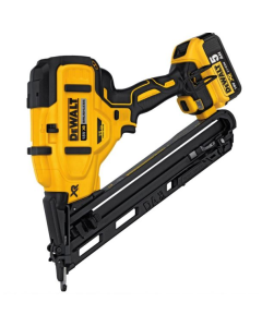Ciocan de batut cuie Dewalt DCN650P2 cu 2 acumulatori Li-Ion 18 V/5.0 Ah, cuie 1.8 / 32 - 63 mm, capacitate magazie 110 buc, valiza de transport