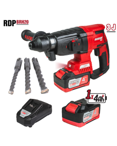 R20 Ciocan rotopercutor SDS 20V 4.0Ah 3J RDP-BRH20