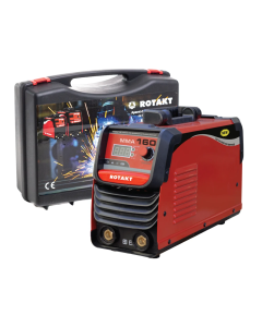 Aparat de tip invertor pentru sudura MMA, ROTAKT MMA 160 cu valiza