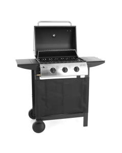 Gratar de gradina pe gaz HECHT CONTACT 3 din otel