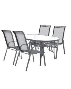 Set mobilier de gradina HECHT EKONOMY SET 4 (4+1)