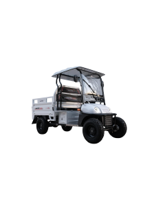 Cvadriciclu electric ARORA Polo Farm motor 2000W viteza 25 km/h autonomie 60 km baterie 72V/45Ah pe 4 roti descarcare hidraulica fara permis