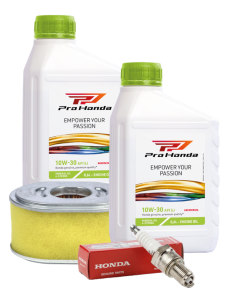 Kit intretinere GX340/GX390 (bujie filtru aer ulei) - original HONDA