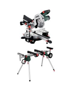 Pachet Fierastrau de debitat METABO KGS 216M + Suport fierastrau de debitat METABO KSU251