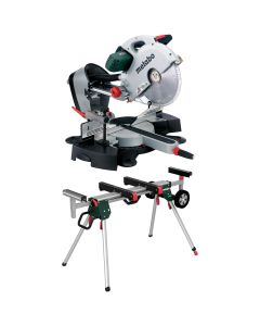 Pachet Fierastrau de debitat METABO KGS 315 PLUS putere 2200 W panza 315x30 mm + Suport fierastrau de debitat METABO KSU251