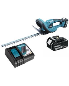 Pachet trimmer gard viu Makita DUH483Z acumulator Li-Ion LXT 18V incarcator rapid DC18RC
