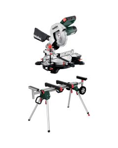 Pachet Fierastrau de debitat METABO KS 216 M + Suport fierastrau de debitat METABO KSU251
