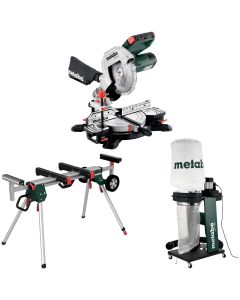 Pachet Fierastrau de debitat METABO KS 216 M + Suport fierastrau de debitat METABO KSU251
