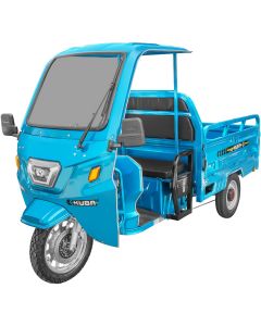 Tricicleta eletrica KUBA GL35000 cu cabina viteza maxima 32 km/h autonomie 70 km putere 1500W acumulatori 72V/58Ah
