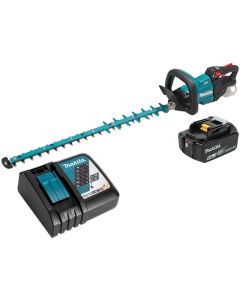 Pachet trimmer gard viu Makita DUH752Z acumulator Li-Ion LXT 18V 6Ah incarcator rapid DC18RC