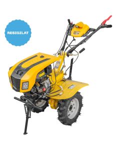 (RESIGILAT) Motocultor AgroPro LC 850 motor Loncin 7 CP benzina 2+1 viteze latime lucru 65-90 cm freze roti cauciuc 4.00x8" capota cu faruri LED tahometru
