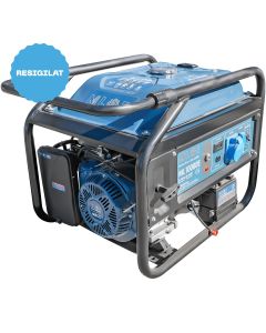 (RESIGILAT) Generator curent MLBE ML 10000E putere 8.5 kW 230V monofazat benzina pornire electrica AVR roti si maner transport