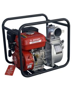 Motopompa apa curata Rotakt ROMP80ZB30 3" motor 7 CP 212 cmc 4 timpi debit 58 mc/h refulare 30 m absorbtie 8 m