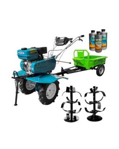 Motosapa DAKARD HS 900 7 CP + Remorca 500kg + Cadou 1l ulei motor+ 2l ulei transmisie AgroPro