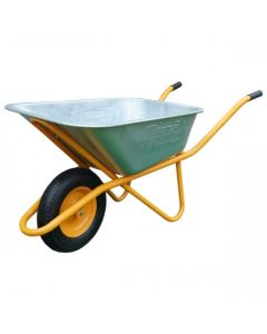 Roaba pentru constuctie cuva 100L zincata roata gonflabila RM3