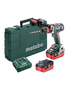 Masina de gaurit / insurubat Metabo BS 18 LTX BL QI 5.5 LiHD cu 2 acumulatori si incarcator