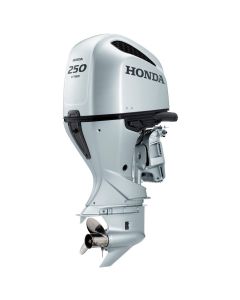 Motor barca Honda BF250 LDU New fara mansa cizma scurta DBW 250 CP 4T pornire electrica elice de inox cu 3 aripi port incarcare 60A