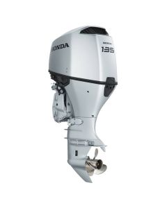 Motor barca Honda BF135 LDU New fara mansa cizma lunga DBW 135 CP 4T pornire electrica elice de inox cu 3 aripi port incarcare 40A