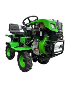 Minitractor RDB BD192E 4x4 11CP diesel 3+1 viteze roti 5.00-8" cu lame