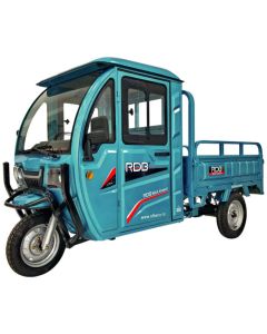 Tricicleta electrica RDB MAX-klass4 cu volan fara permis 4500W 25 km/h 72V32Ah autonomie 53 km bena rabatabila
