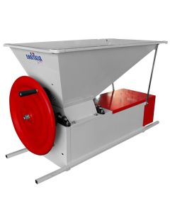 Zdrobitor desciorchinator manual ENO 3 Smalto role aluminiu tambur inox 1200 kg/h  Fabricat in Italia