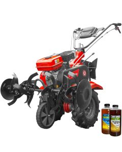 Motosapa Rotakt RO80R motor 7 CP latime lucru 83 cm 3 viteze freze roti cauciuc roata frontala 2l ulei AgroPro