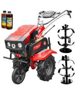 Motosapa Rotakt RO80R motor 7 CP latime lucru 83 cm 3 viteze freze roti cauciuc roata frontala 2l ulei AgroPro