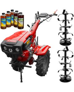 Motocultor Rotakt RO17RE Pornire Electrica Motor 17CP Latime lucru 135 cm Roti 6.00-12