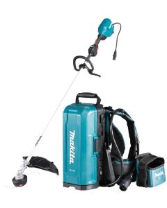 Pachet cositoare fir Makita UR201CZ suport acumulatori 4xLi-Ion LXT 18V