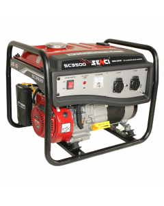 Generator curent Senci SC 3500 LITE benzina putere max 3 kW rezervor 15 l autonomie 9.5 ore 230V AVR