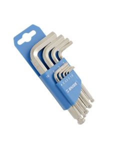 Set chei cu locas hexagonal si bila scurte Unior 2303SPH Dimensiuni 1.5-10 mm 9 piese
