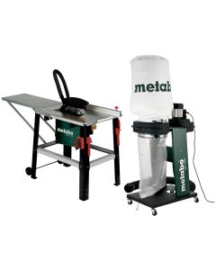 Fierastrau circular de masa Metabo TKHS 315 C - 2.0 WNB + Aspirator rumegus METABO SPA1200
