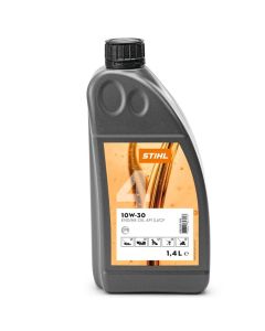 Ulei de motor STIHL HD 10W-30 utilizare pana la -30°C cantitate 1400 ml