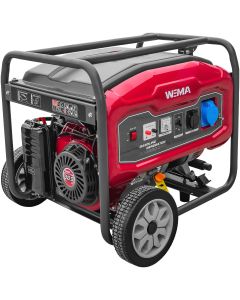 Generator curent WEIMA WM 5500 putere 5.5kW 230V benzina pornire manuala AVR
