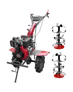 Motocultor Weima WM1100AE-6 pornire electrica motor 7 CP diesel 6 viteze latime lucru 110 cm freze roti cauciuc 4.00-10 reductor usor/greu