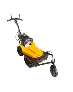 Tocator vegetatie DKD SGP400 motor RATO 6.5 CP benzina latime lucru 55 cm roti cauciuc 4.00-8"