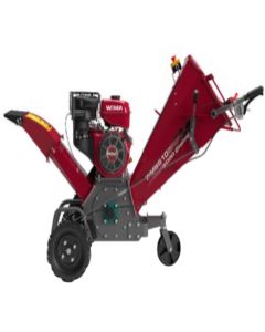 Tocator de crengi Weima WMS 510 motor 13.6 CP benzina diametru maxim tocare 100mm roti transport 305-80 sistem tractare
