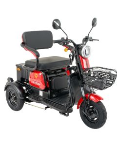 Tricicleta electrica Ztech ZT-16-G LEKU GRAPHENE autonomie 50 Km viteza maxima 25 km/h putere 1300W acumulator 20Ah/60V nu necesita permis